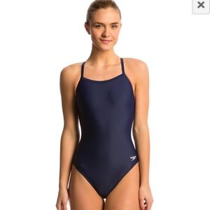 PowerFLEX Eco Solid Flyback Women's Swimsuit NWT